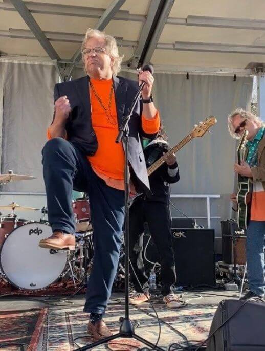 attorney john price playing in his band